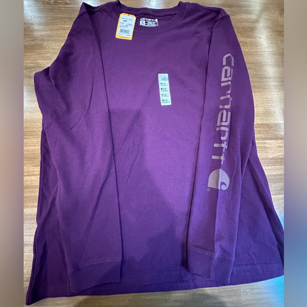 Carhartt Purple Long Sleeve Shirt